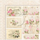 Set of scrapbooking papers - House of roses EXTRA