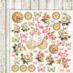 Set of scrapbooking papers - House of roses EXTRA