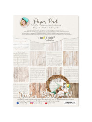 Wood Patterns 04 - Pad scrapbooking papers 21x29cm - Lemoncraft