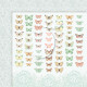 Set of scrapbooking papers - Love of my life