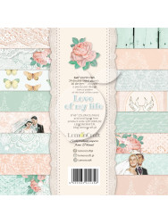 Pad of scrapbooking papers - Love of my life 6x6