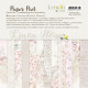 Linen Story - Pad of scrapbooking papers 6' x 6'