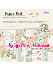 Raspberry Garden - Blok kreatywny - Papiery do scrapbookingu 30x30cm