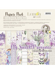 My Sweet Provence - Blok kreatywny - Papiery do scrapbookingu 30x30cm