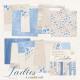 Ladies - Pad of scrapbooking papers 15x15cm