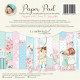 Girls Little World  - Pad of scrapbooking papers 6' x 6'