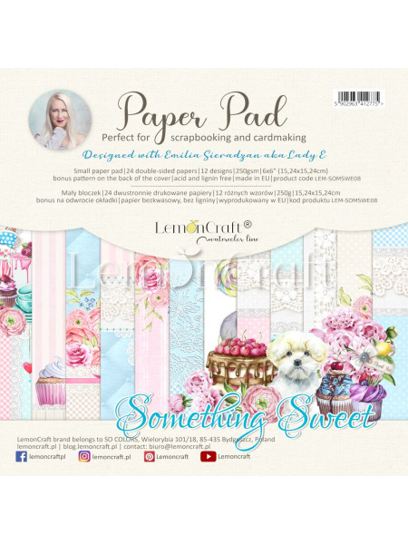 Waiting for you - Pad of scrapbooking papers 15x15cm (6'x6')- Lemoncraft