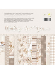 Waiting for you - Set of scrapbooking papers  12' x 12' (30x30cm)