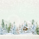 Natural Christmas - Set of scrapbooking papers  12' x 12' (30x30cm)