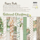 Natural Christmas - Set of scrapbooking papers  12' x 12' (30x30cm)