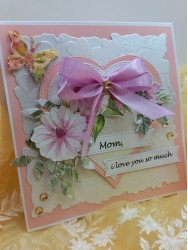 Simple and cute cards for mom