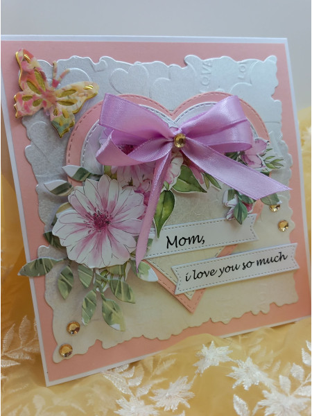 Simple and cute cards for mom